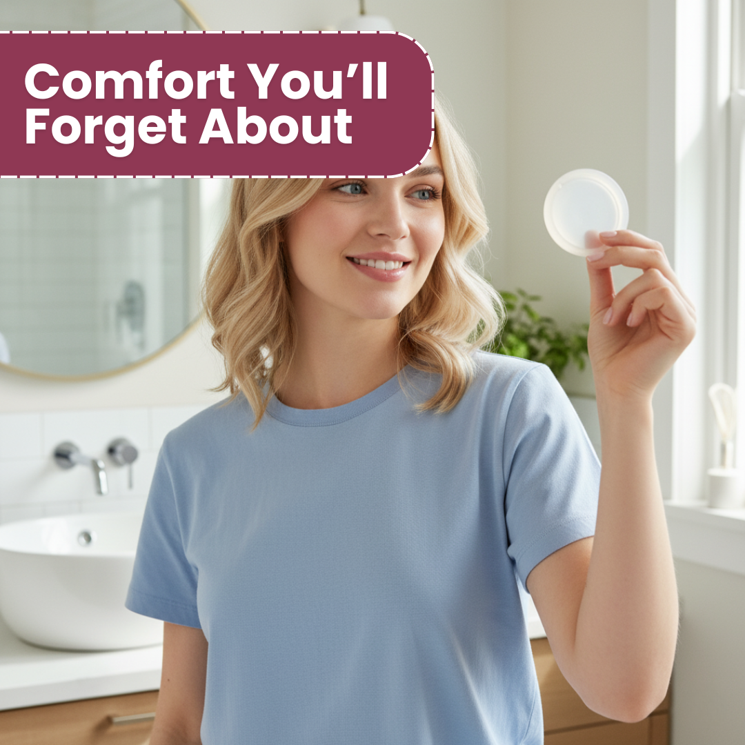 PureEase Reusable Menstrual Disc