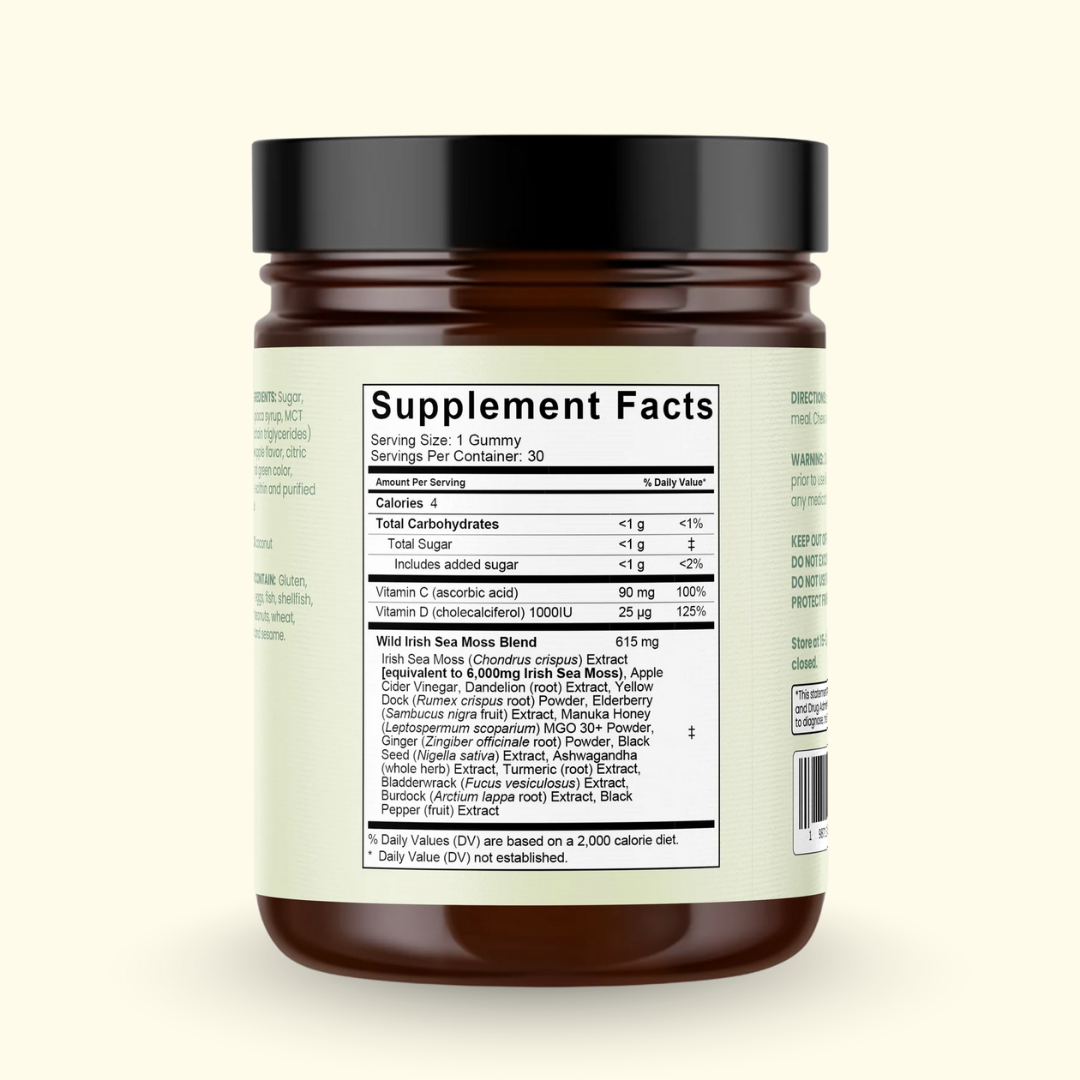 Sea Moss 16-In-1 Gummies